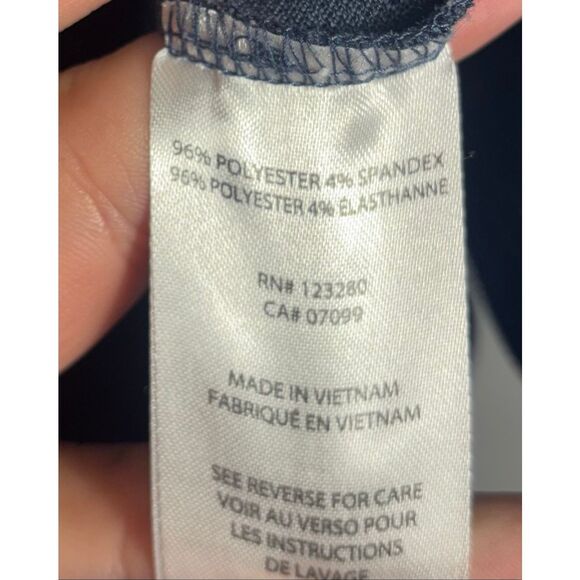 Travis Mathew Polo Shirt Mens Medium White Rainbow Striped Golf Performance - Picture 8 of 8